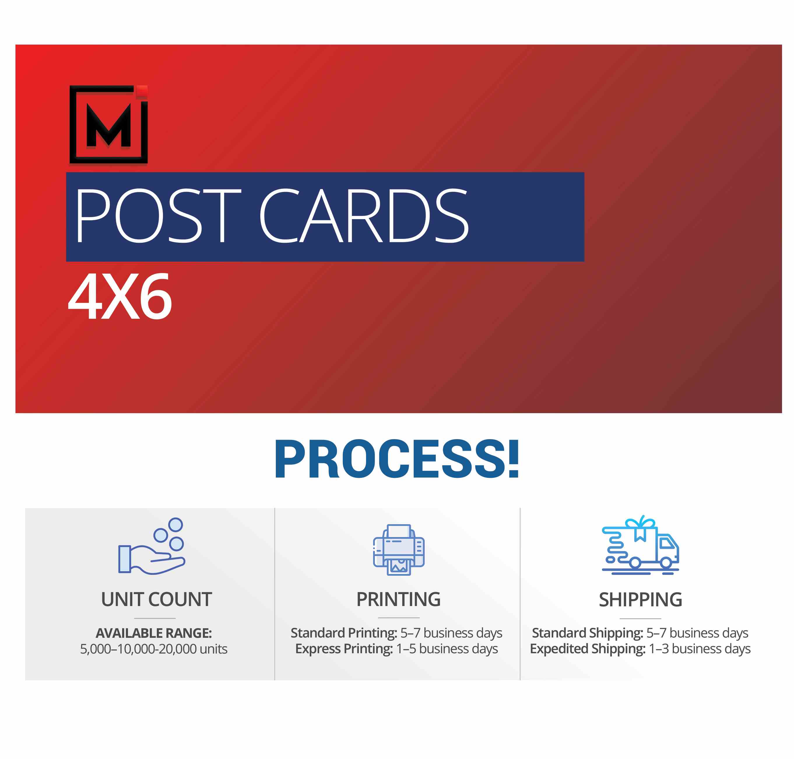 Picture of Postcard 4” X 6” | 20K 