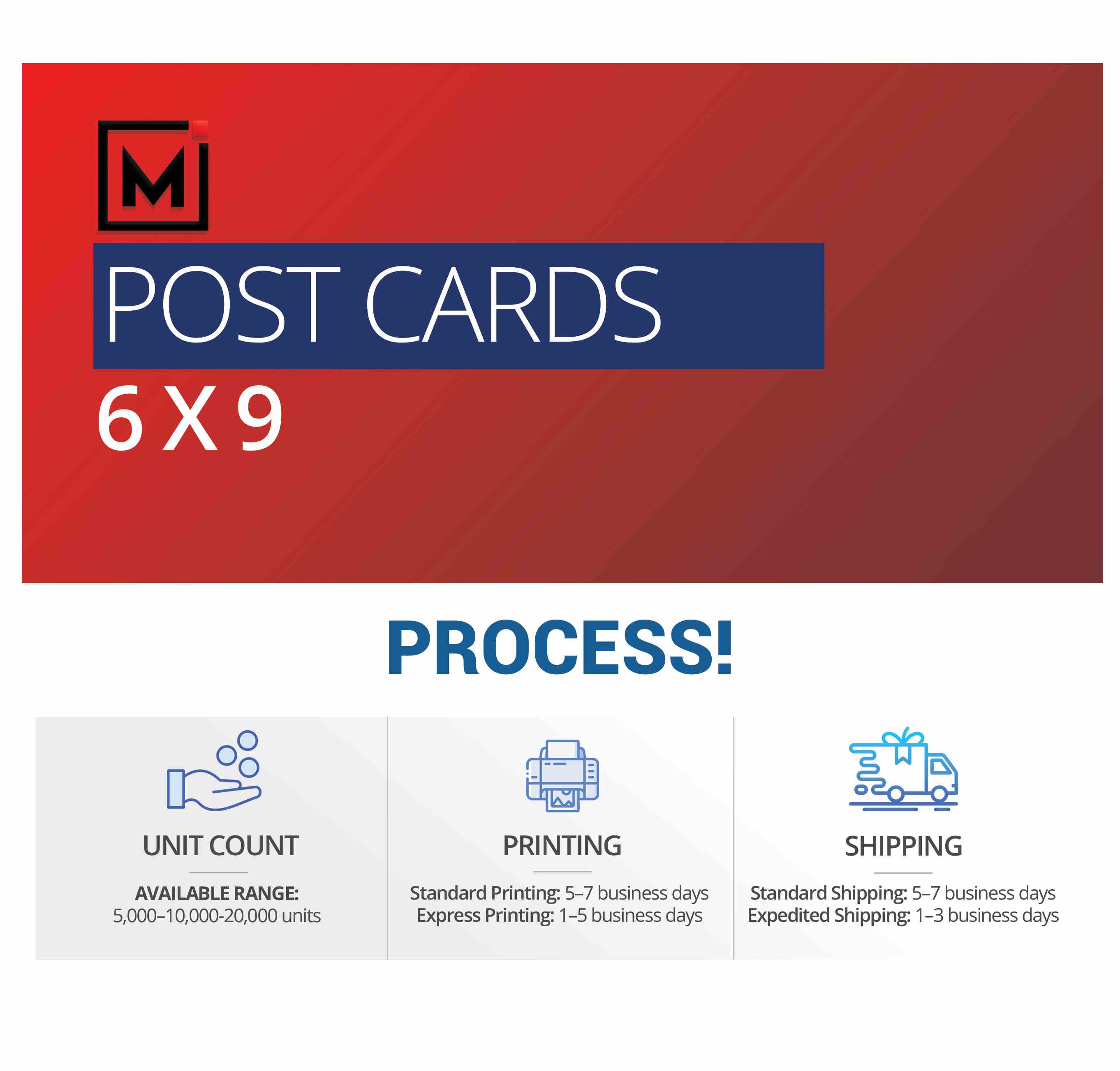 Picture of Postcard 6” X 9” | 20K 